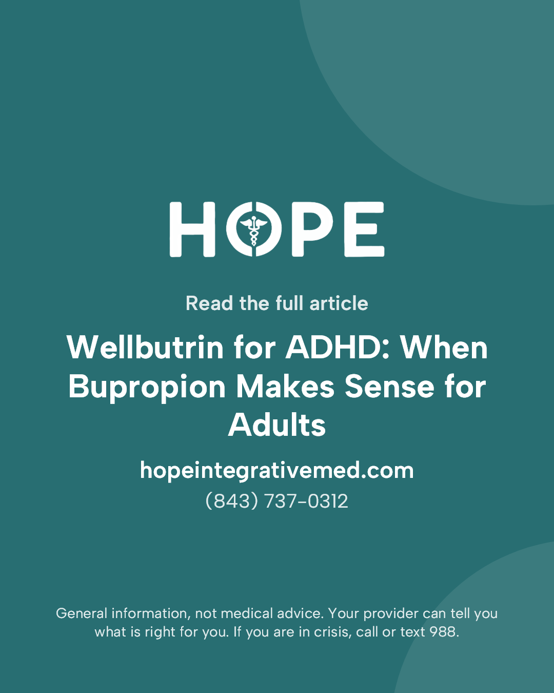Read the full article: Wellbutrin for ADHD: When Bupropion Makes Sense for Adults.