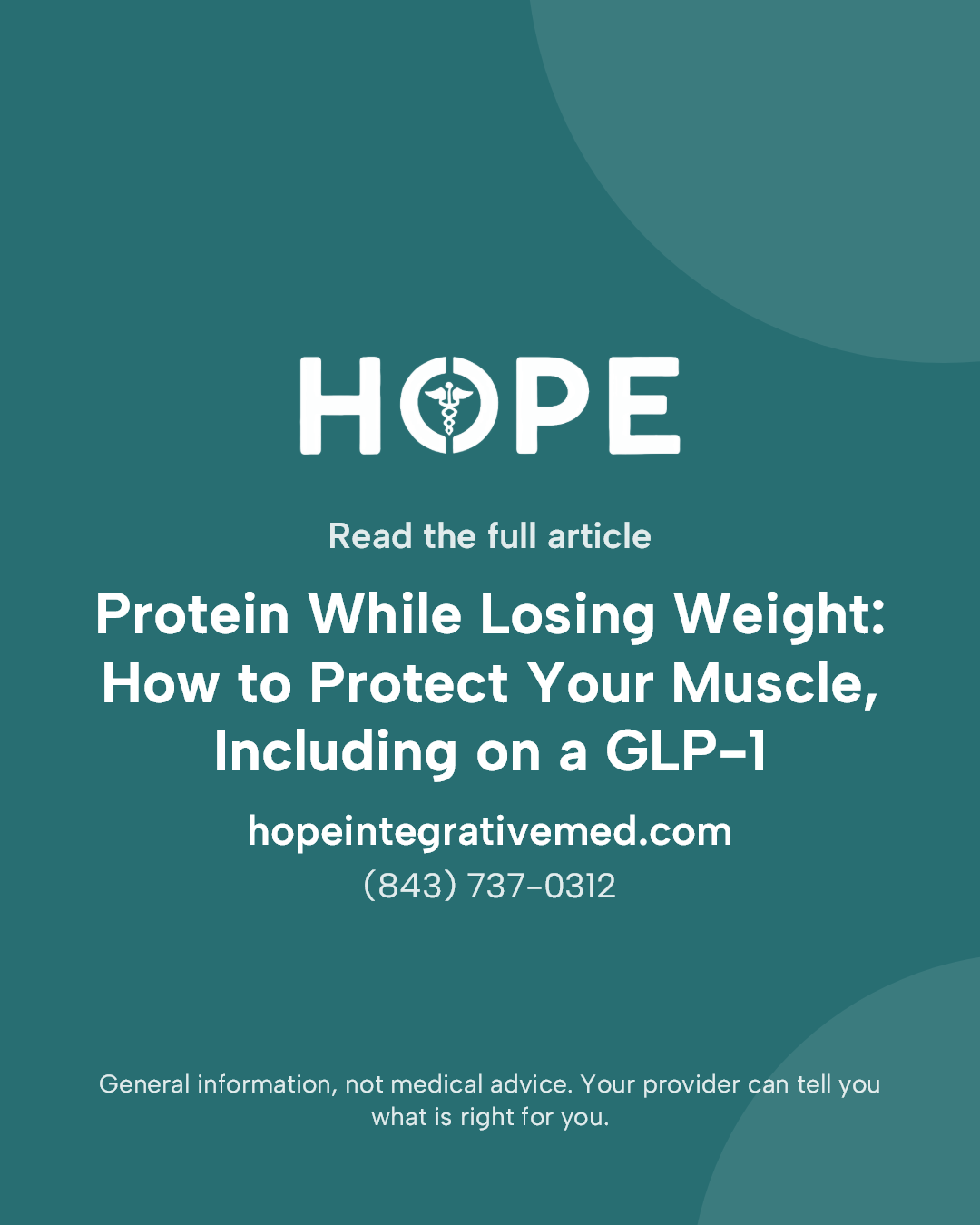 Read the full article: Protein While Losing Weight: How to Protect Your Muscle, Including on a GLP-1.